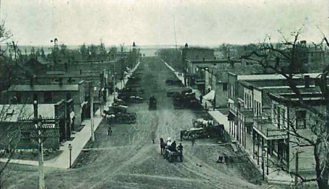 Main Street, Annandale Minnesota, 1907
