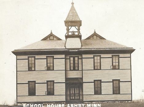 School House, Ashby Minnesota, 1910
