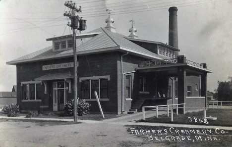 Farmers Creamery Company, Belgrade Minnesota, 1926