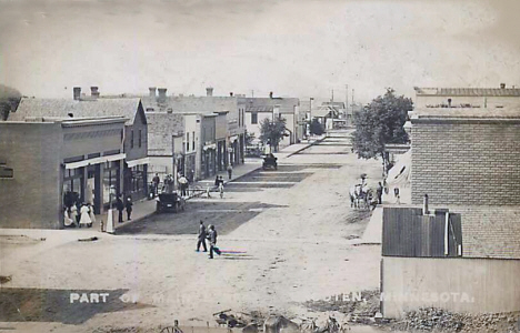 Main Street, Brooten Minnesota, 1910's