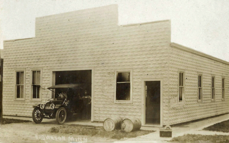 Garage, Brownton Minnesota, 1910's