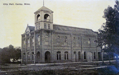 City Hall, Canby Minnesota, 1913