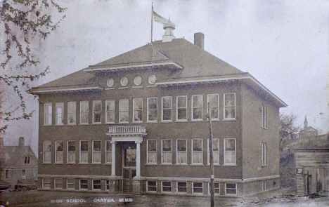 High School, Carver Minnesota, 1910's