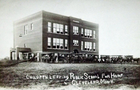Public School, Cleveland Minnesota, 1900's