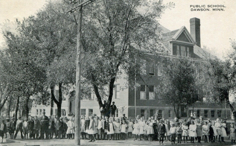 Public School, Dawson Minnesota, 1916
