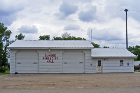 City Hall and Fire Hall, Dundee Minnesota, 2014