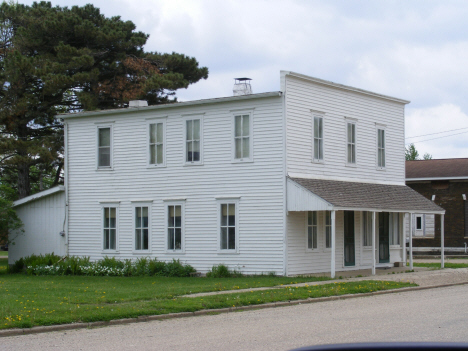 Street scene, Dundee Minnesota, 2014