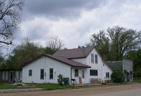 Street scene, Dundee Minnesota, 2014