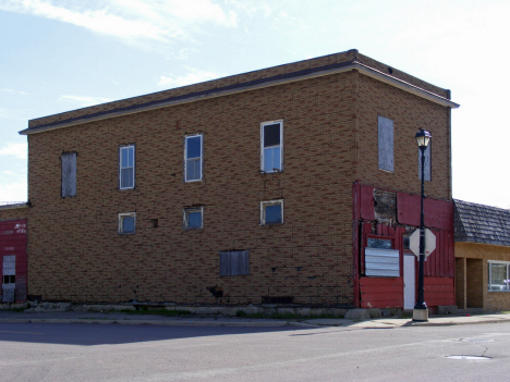 Street scene, Dunnell Minnesota, 2014