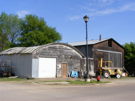 Street scene, Dunnell Minnesota, 2014