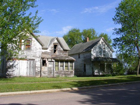 Street scene, Dunnell Minnesota, 2014