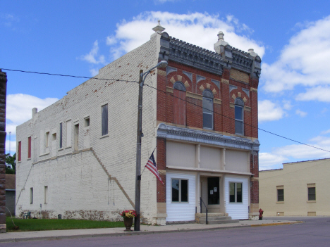 Street scene, Easton Minnesota, 2014