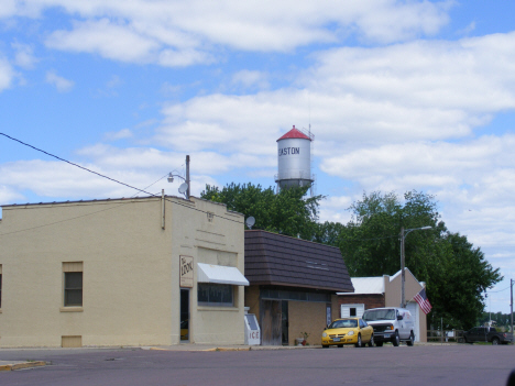 Street scene, Easton Minnesota, 2014