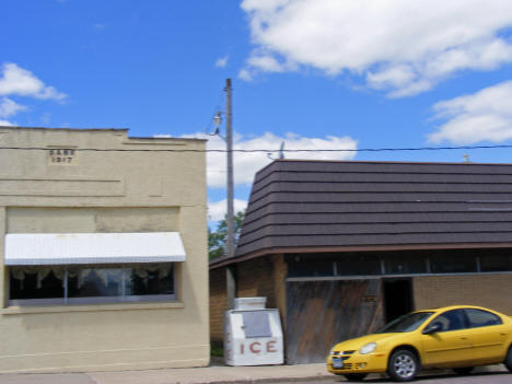 Street scene, Easton Minnesota, 2014