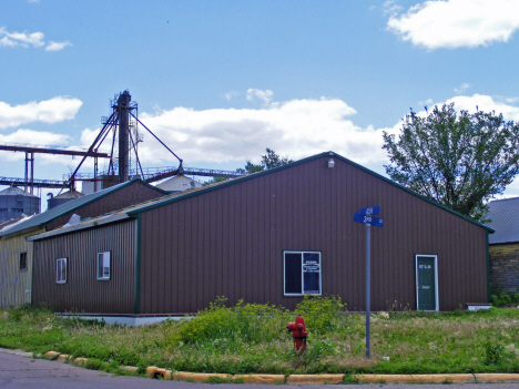 Street scene, Easton Minnesota, 2014