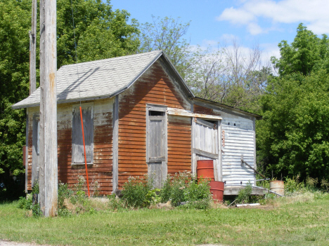 Street scene, Easton Minnesota, 2014