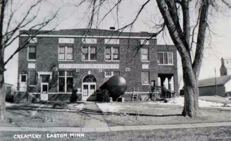 Creamery, Easton Minnesota, 1940's