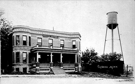 Savoy Hotel, Easton Minnesota, 1908