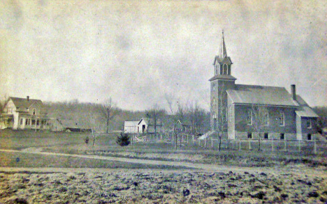 Street scene, Echo Minnesota, 1917