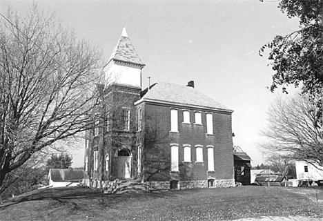 Elysian School, now LeSueur County Historical Society Museum, Elysian Minnesota, 1973