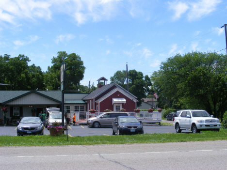 Street scene, Elysian Minnesota, 2014