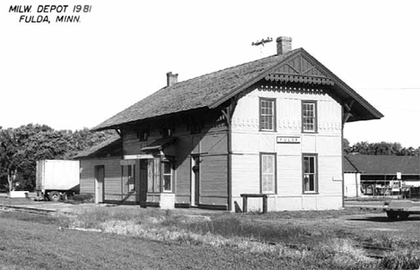 Milwaukee Depot, Fulda Minnesota, 1981