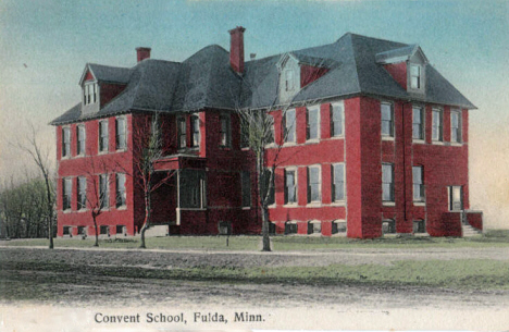 Convent School, Fulda Minnesota, 1910's
