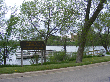 Fishing Pier, Fulda Lake, Fulda Minnesota