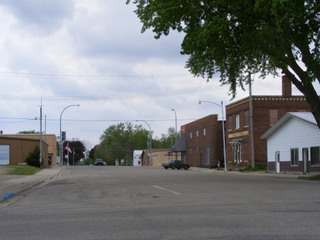 Street scene, Fulda Minnesota, 2014