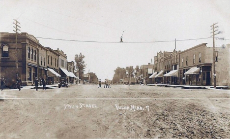 Main Street, Fulda Minnesota, 1918