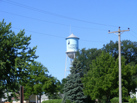 Water tower, Good Thunder Minnesota, 2014