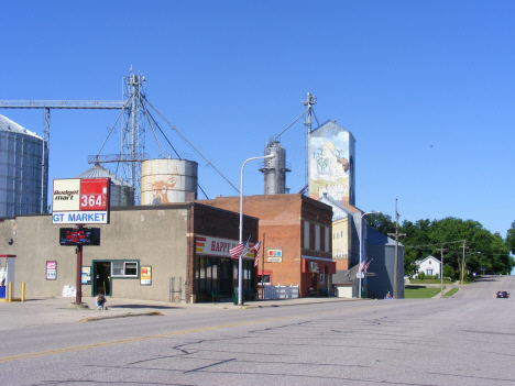 Street scene, Good Thunder Minnesota, 2014