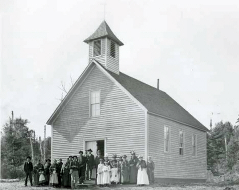 St. Xavier Church northeast of Grand Marais Minnesota, 1910