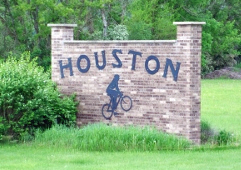 Houston Minnesota sign