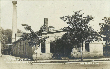 Farmers Cooperative Creamery, Hutchinson Minnesota, 1910's