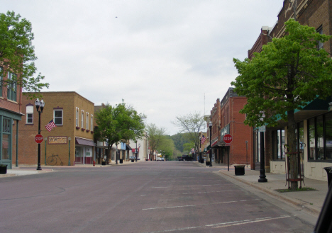 Street scene, Jackson Minnesota, 2014