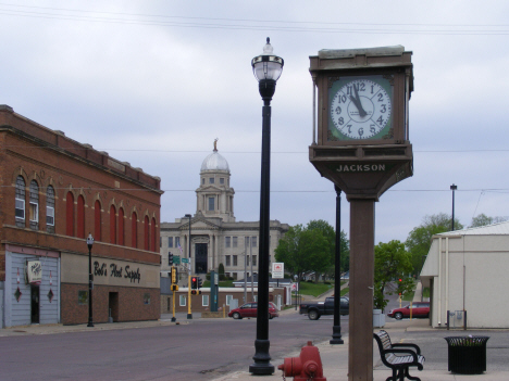 Street scene, Jackson Minnesota, 2014