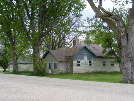 Street scene, Kinbrae Minnesota, 2014