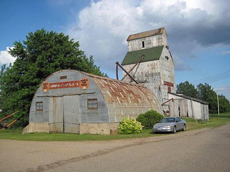 Grain elevator, Kinbrae Minnesota, 2011