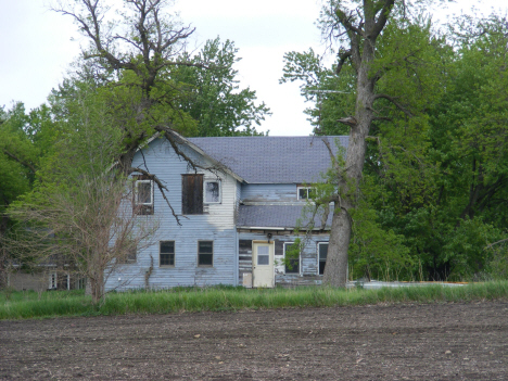 Street scene, Kinbrae Minnesota, 2014