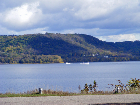 Mississippi River just north of Lake City Minnesota, 2009