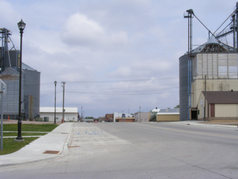 Street scene, Lakefield Minnesota, 2014