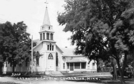 Catholic Church, Lamberton Minnesota, 1950's