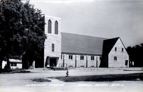 Lutheran Church, LeRoy Minnesota, 1960's