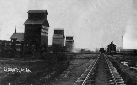 Depot, Lismore Minnesota, 1900's