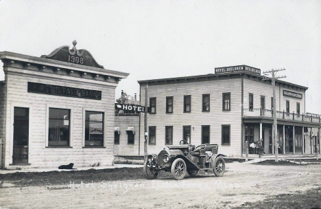 Hotel Shelgren, Littlefork Minnesota, 1910's
