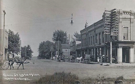 Grove Street, Lyle Minnesota, 1909