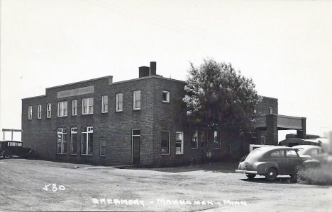 Creamery, Mahnomen Minnesota, 1950's