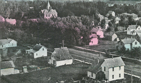 Residential section, Marshall Minnesota, 1912