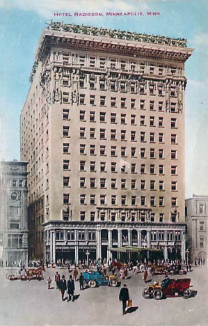 Hotel Radisson, Minneapolis Minnesota, 1911